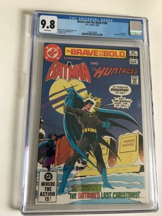 The Brave And The Bold 184 Cgc 9.  8 Wp Jim Aparo Cover Huntress