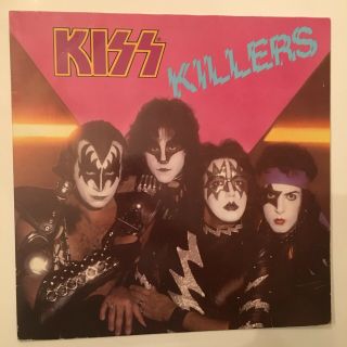 Kiss Lp Killers Vintage 1982 Holland Pressing Ex,  Shape