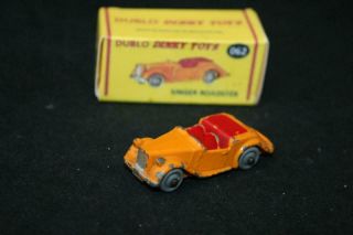 Dublo Dinky Toys Meccano England Year 1958 No 062 Singer Roadster In Vgood Cond