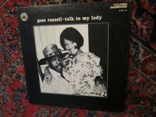 Gene Russell Quad Stereo Lp Record Black Jazz Quadraphonic Talk To My Lady