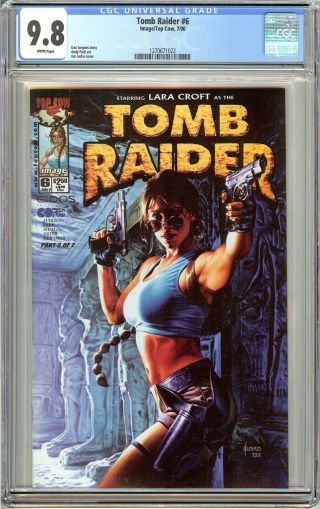 Tomb Raider 6 Cgc 9.  8 White Pages 1270671022 Joe Jusco Cover