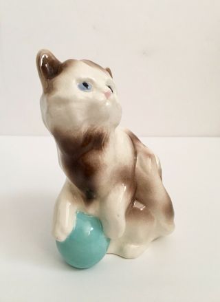 Vintage Pottery cat figurine Marguerite ' s Kittens Claremont California cat kitte 3