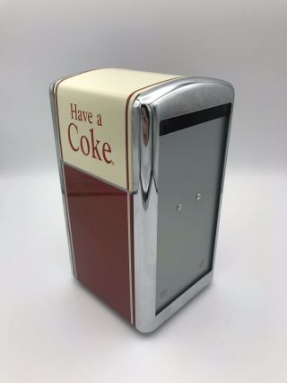 Coca - Cola " Have A Coke " Napkin Dispenser - 1992 -