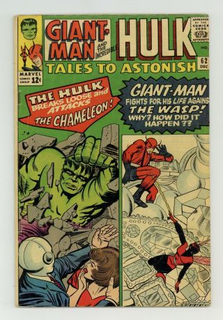 Tales To Astonish (1st Series) 62 1964 Gd,  2.  5