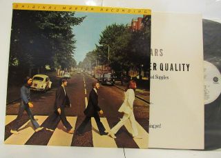 Beatles - Abbey Road On Master Recording Mfsl Rock Lp - Nm