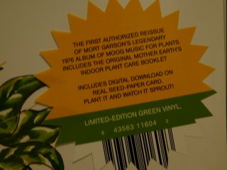 Mort Garson Mother Earth ' s Plantasia limited green vinyl lp download MOOG music 3