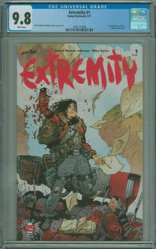 Extremity 1 Cgc 9.  8 Image Comics 2017 1st Print Combined Available