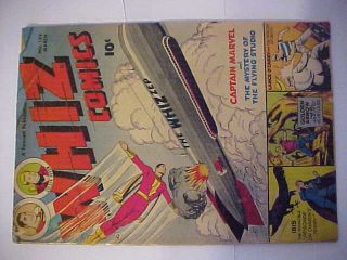 Whiz Comics Captain Marvel Fawcett No.  143 /1952