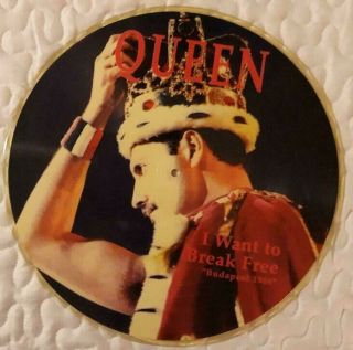 Queen Picture Disc Vinyl Lp,  I Want To Break,  Budapest Live 1986