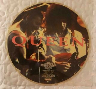 Queen Picture Disc Vinyl Lp,  I Want to Break,  Budapest Live 1986 3