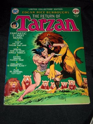 C - 29 The Return Of Tarzan Dc Collectors Editiontreasury Fine