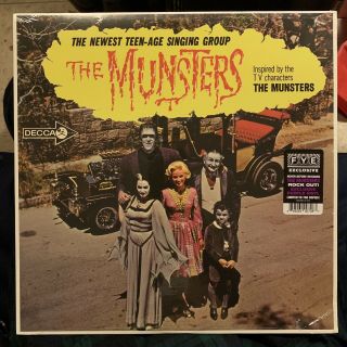 The Munsters Purple Ltd 700 Exclusive Vinyl Lp Rare Decca