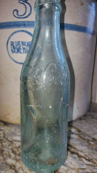 Natchez Mississippi Straight Sided Coca - Cola Bottle 2