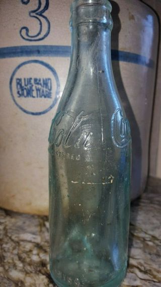 Natchez Mississippi Straight Sided Coca - Cola Bottle 3
