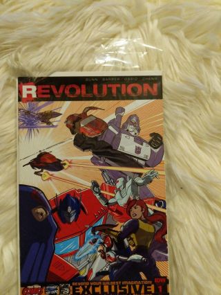 Rare Idw Revolution 1 Beyond Your Wildest Imagination Exclusive Tampa Toy Expo
