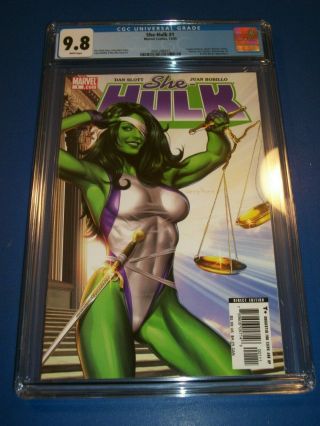 She - Hulk 1 Premiere Key Cgc 9.  8 Nm/m Gem Avengers Captain America Savage Marvel
