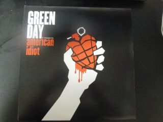 Green Day American Idiot Nm 2lp Red/maroon Vinyl W/poster/insert