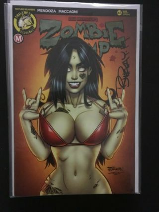 Zombie Tramp 46 Signed By Bill Mckay Eb50