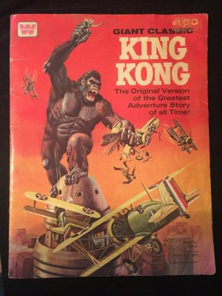 King Kong Giant Classic Comic Book From 1968 Treasury Sized Whitman Variant
