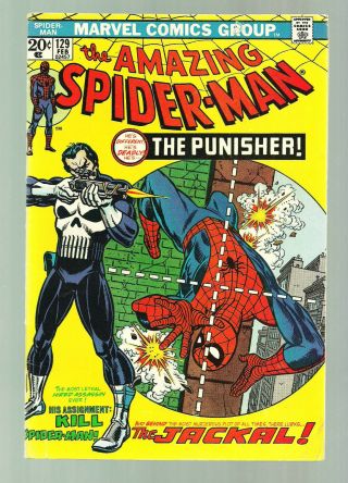 Spider - Man 129 1st Appearance Of The Punisher