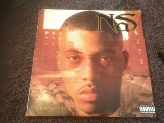 Nas It Was Written 1996 Columbia Lp C 67015 Al 67015 Hip - Hop Rap Lp