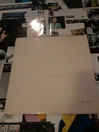 The Beatles White Record Album.  1st Us Pressing W/ Poster 