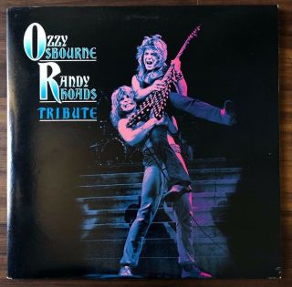 Ozzy Osbourne Randy Rhoads Tribute 2lp Promo 1987 Nm