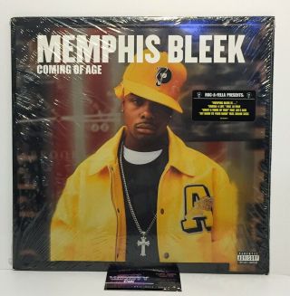 Coming Of Age By Memphis Bleek (vinyl,  Aug - 1999,  Roc - A - Fella (usa) 33