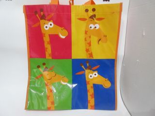 Toys R Us Geoffrey Giraffe Reusable Shopping Tote Bag