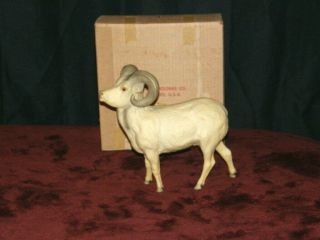 Vintage Breyer White & Grey Dall Sheep Ram -