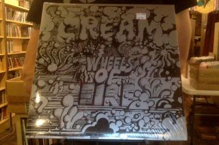 Cream Wheels Of Fire 2xlp Vinyl Reissue