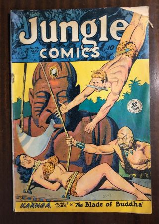 Jungle Comics 101 1948 Kaanka Jungle Lord