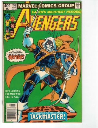 Avengers 196 Marvel 1st Taskmaster