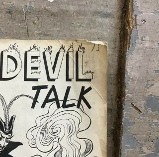 Vintage “ If The Devil Would Talk” Comic Book 1950 Black & White 3