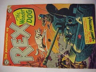 Adventures Of Rex The Wonder Dog Dc No.  6 / 1952