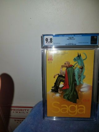Saga 4 Cgc 9.  8 First Appearance Of Slave Girl (sophie).