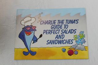 Vintage Star - Kist Charlie Tuna Advertising Cookbook Booklet - 1985
