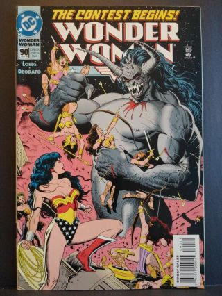 Wonder Woman 90 (1994) Nm - Brian Bolland Cover Key 