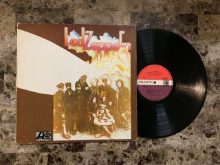 Led Zeppelin Ii Rare Holland Import Atlantic Label Vinyl Lp