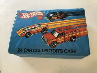 Rare Vintage 1975 Hot Wheels Carrying Case For 12 Cars