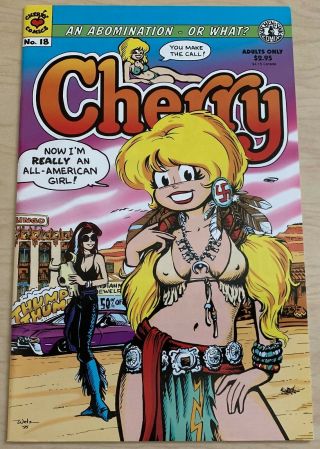 Cherry Poptart 18 Comic Book (1995) Kitchen Sink Larry Welz 1st Printing Rare