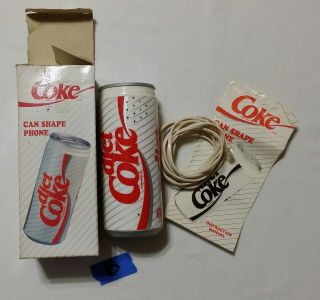(b) Diet Coke Can Shaped Phone 1994 Model Ar - 5021 Coca Cola Collectible