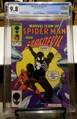 Marvel Team - Up 141 Cgc 9.  8 White 1st Appearance Of Black Costume Venom