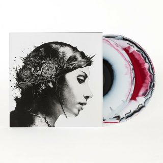 The Eyes Of My Mother - Black & White Swirl With Blood Red Burst - 2xlp Waxwork