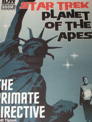 Star Trek Planet Of The Apes Primate Directive 1 2 3 4 5 Idw Regular,  Sub Cover