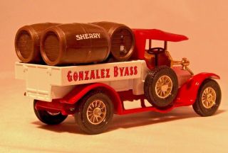 Vintage Crossley Gonzalez Byass Wine Lorry Matchbox Models Of Yesteryear Diecast