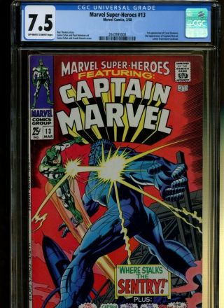 Marvel - Heroes 13 Cgc 7.  5 | Marvel | 1st Carol Danvers.  2nd Captain Marvel.