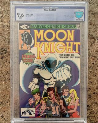 Moon Knight 1 Cbcs 9.  6 (1980) - Priced To Move - Looks Flawless 9.  8 Review Pics