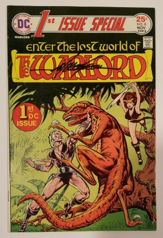 Dc 1st Issue Special 8,  1st Warlord,  Signed By Mike Grell (dc 1975)