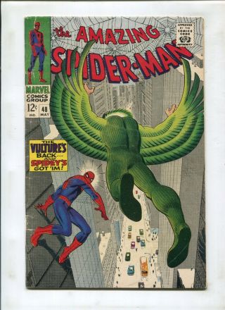 The Spider - Man 48 (4.  0) Spidey Vs.  Vulture Cover